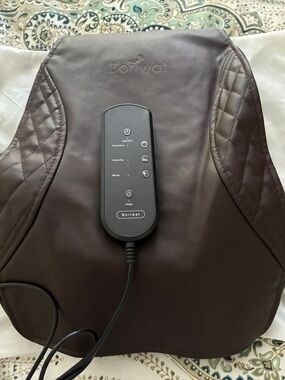 Brown Shiatsu Back Massager with Heat
